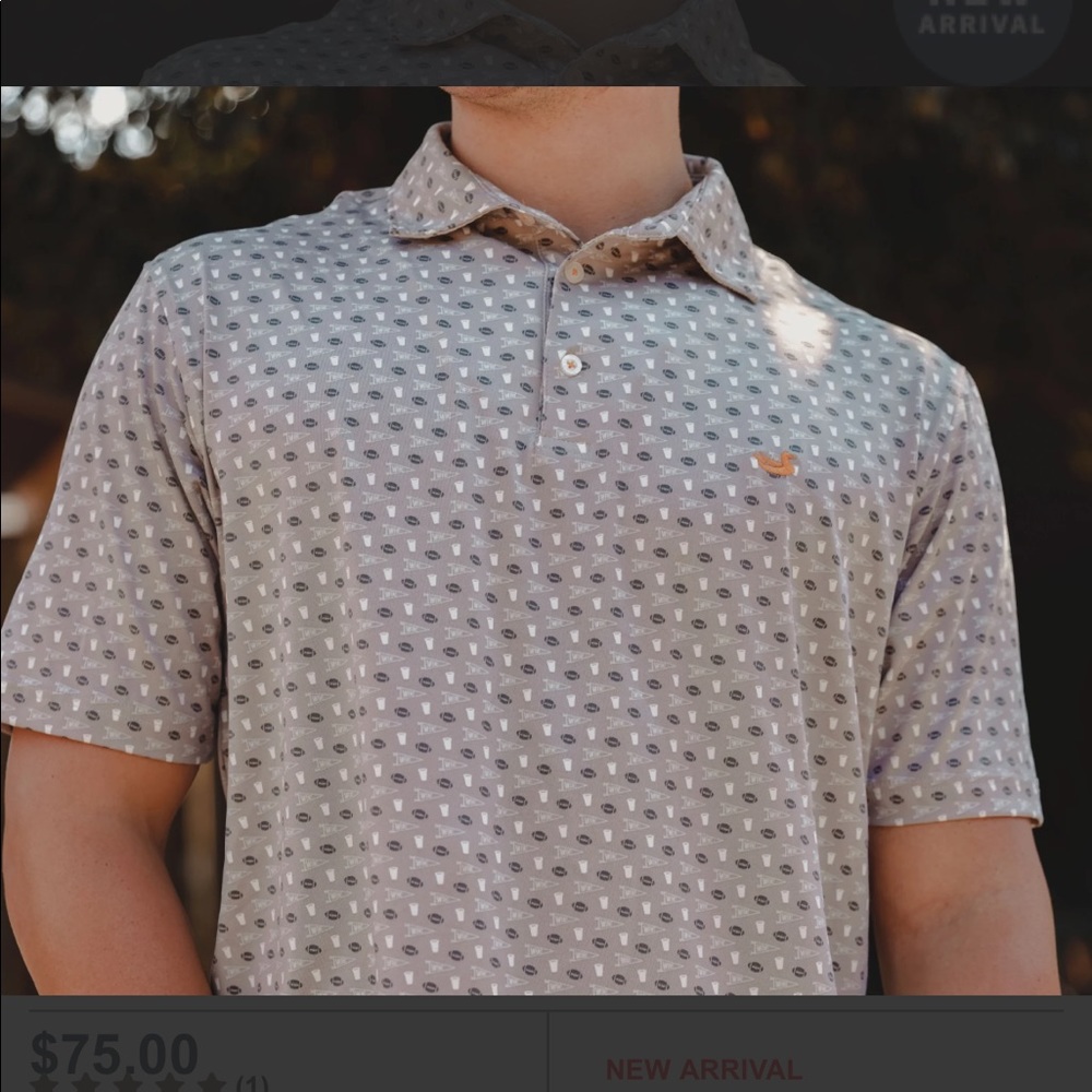 Southern Marsh Pick Six Performance Polo